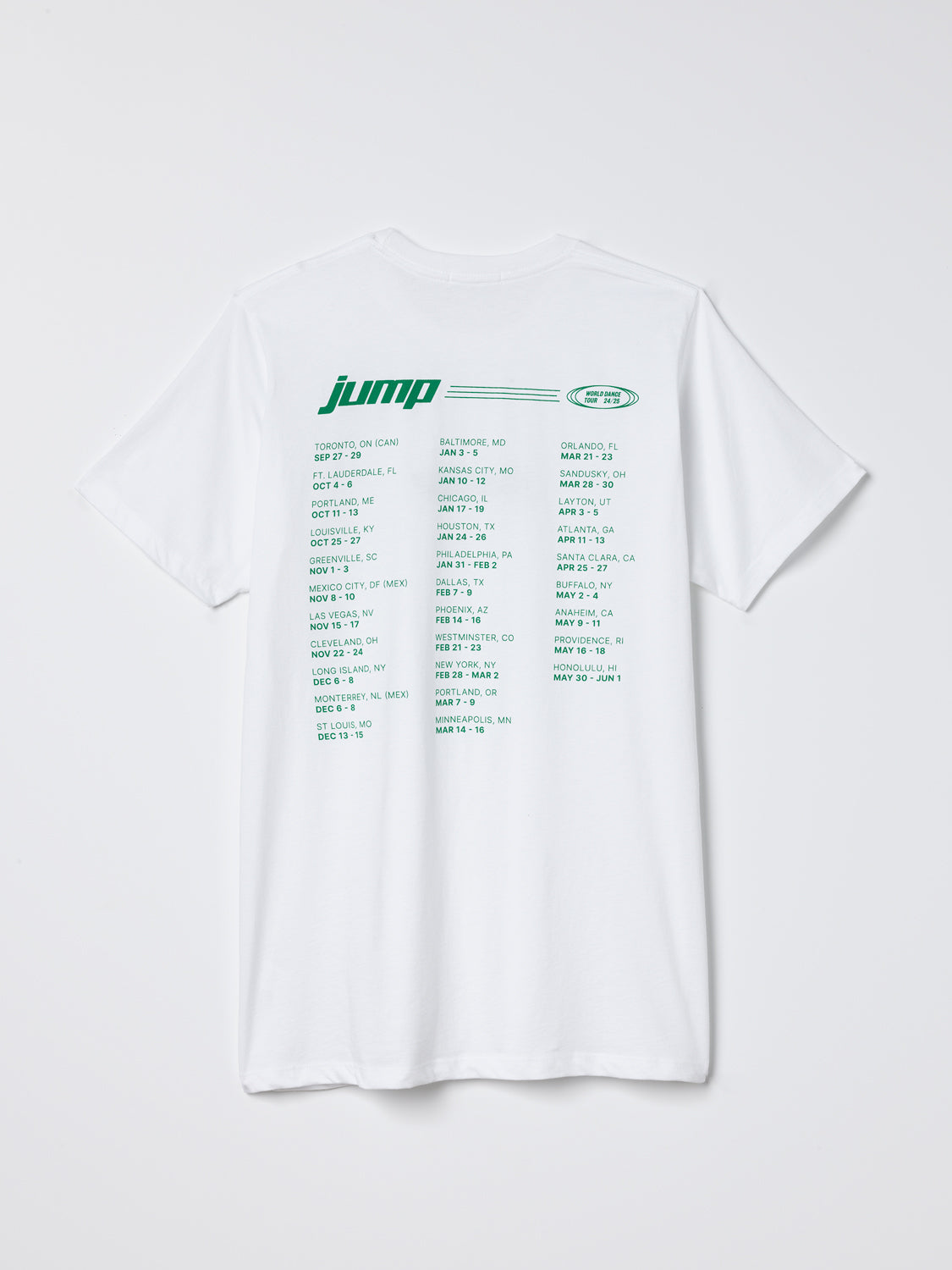 24/25 Tour Tee