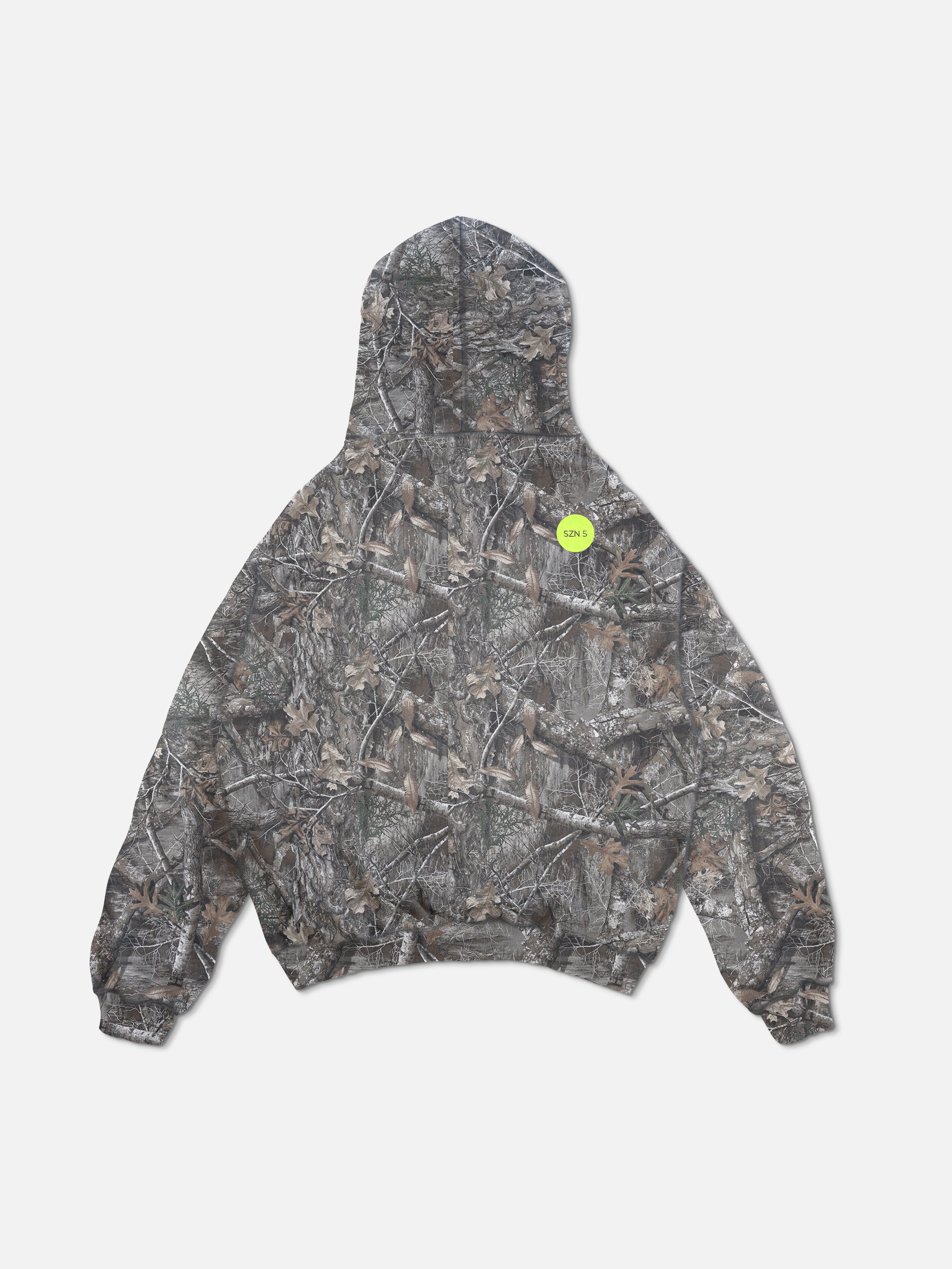 Stitched Camo Hoodie