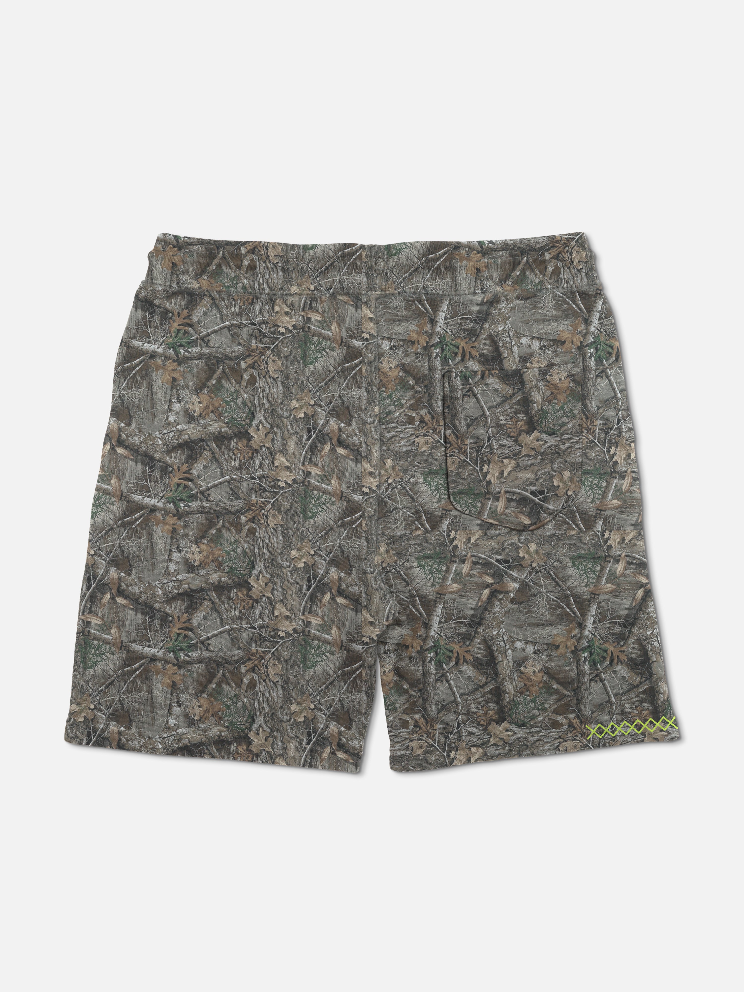 Stitched Camo Shorts