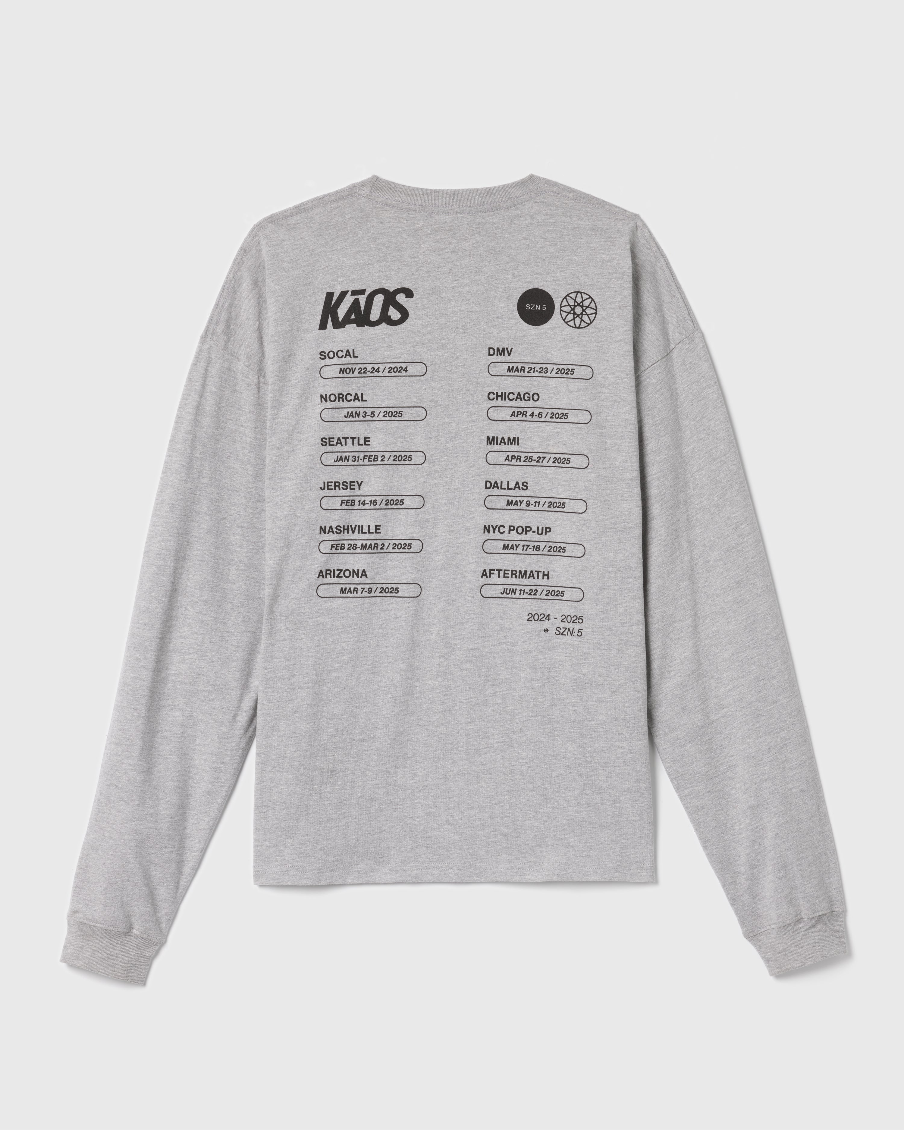 Long Sleeve Tour Tee