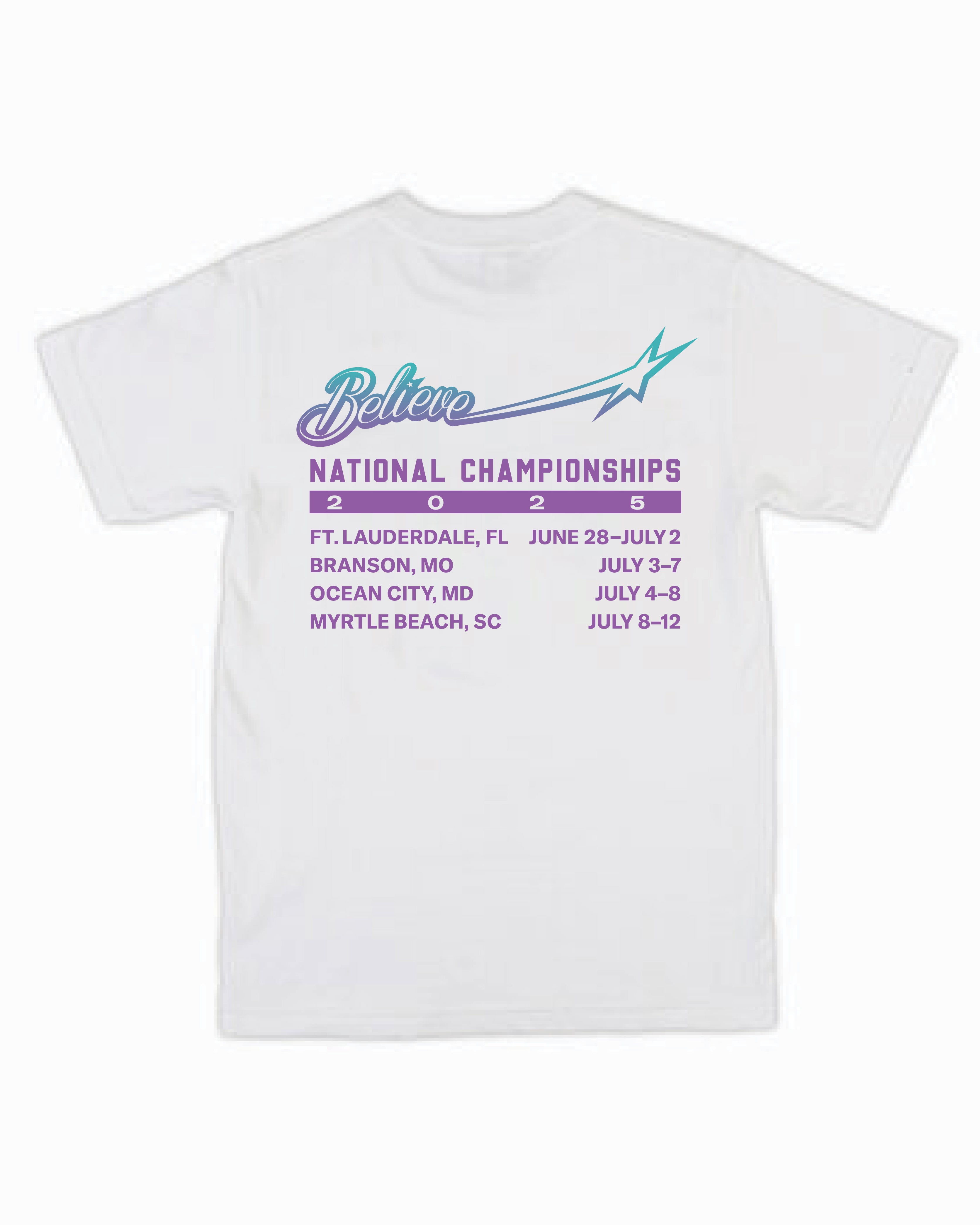 2025 Nationals Tour Tee