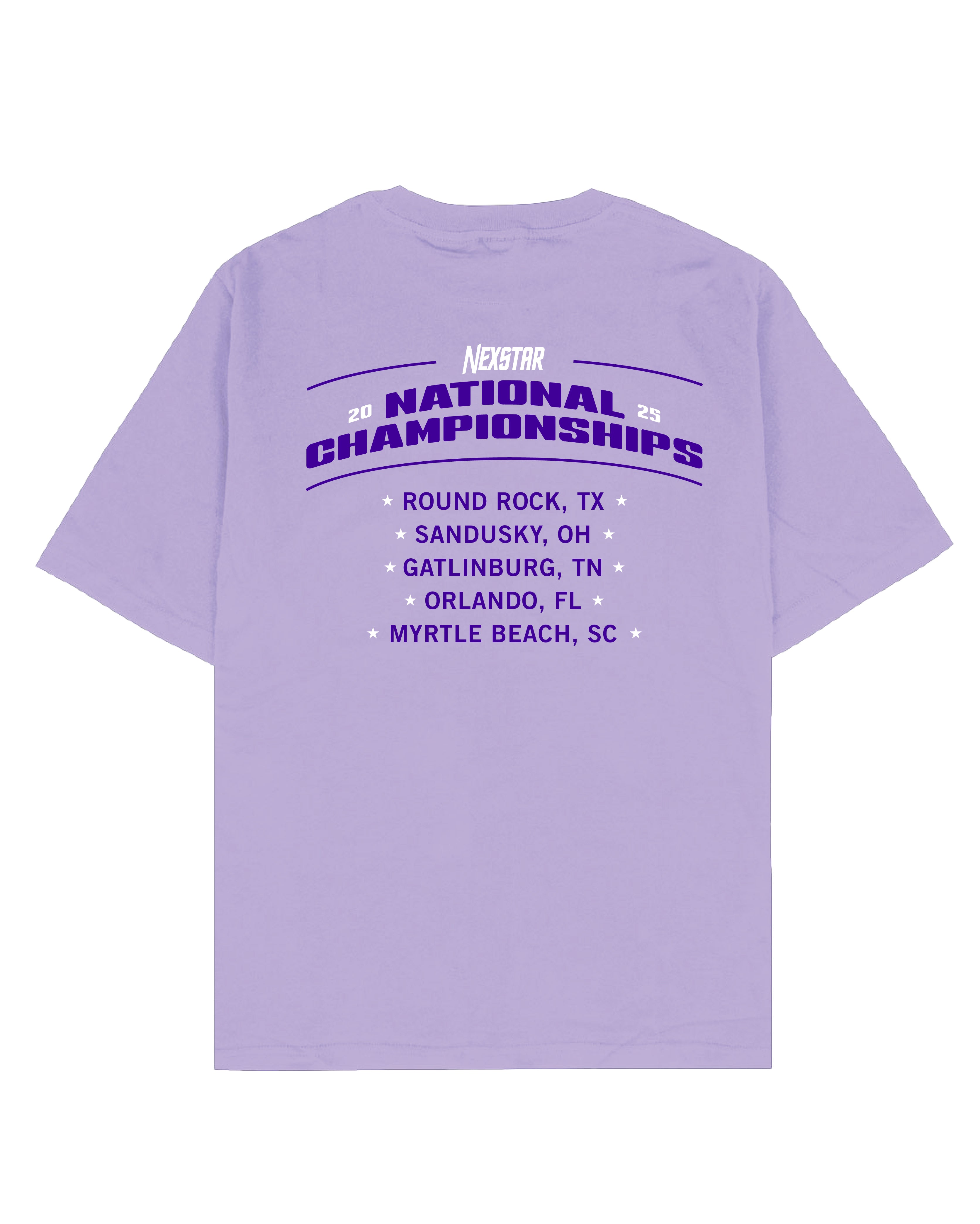 2025 Nationals Tour Tee