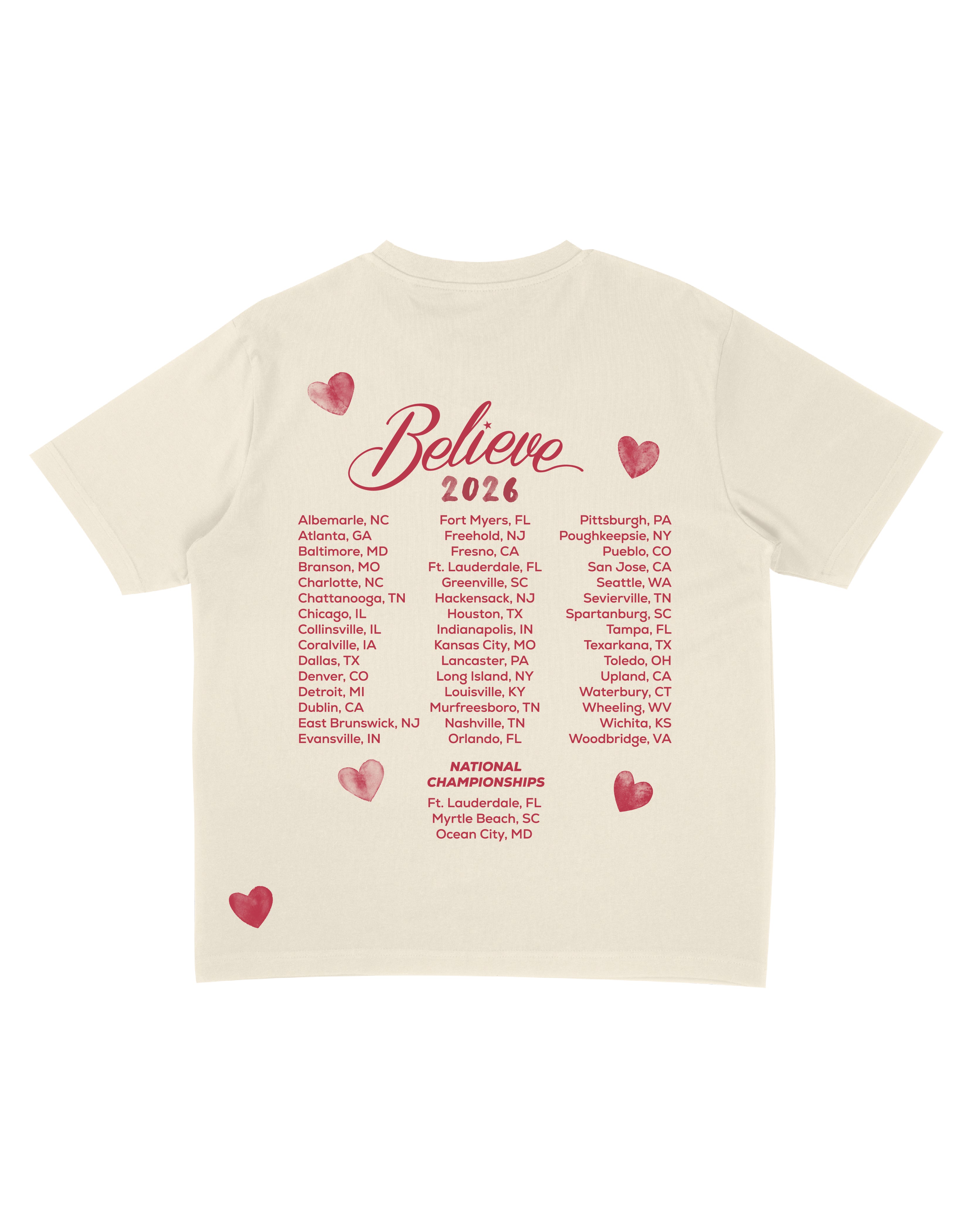 2026 Regional Tour Tee