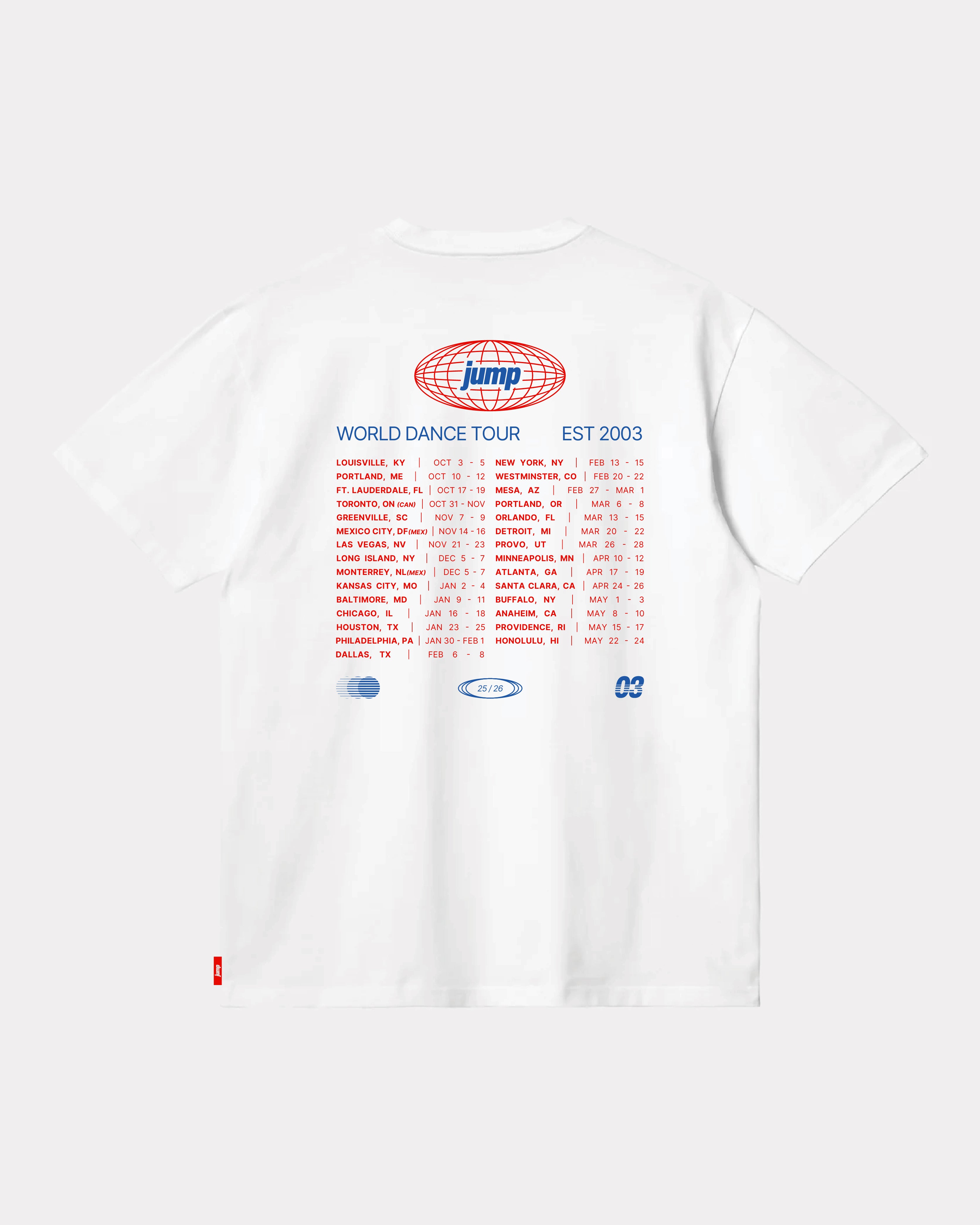 25/26 Tour Tee