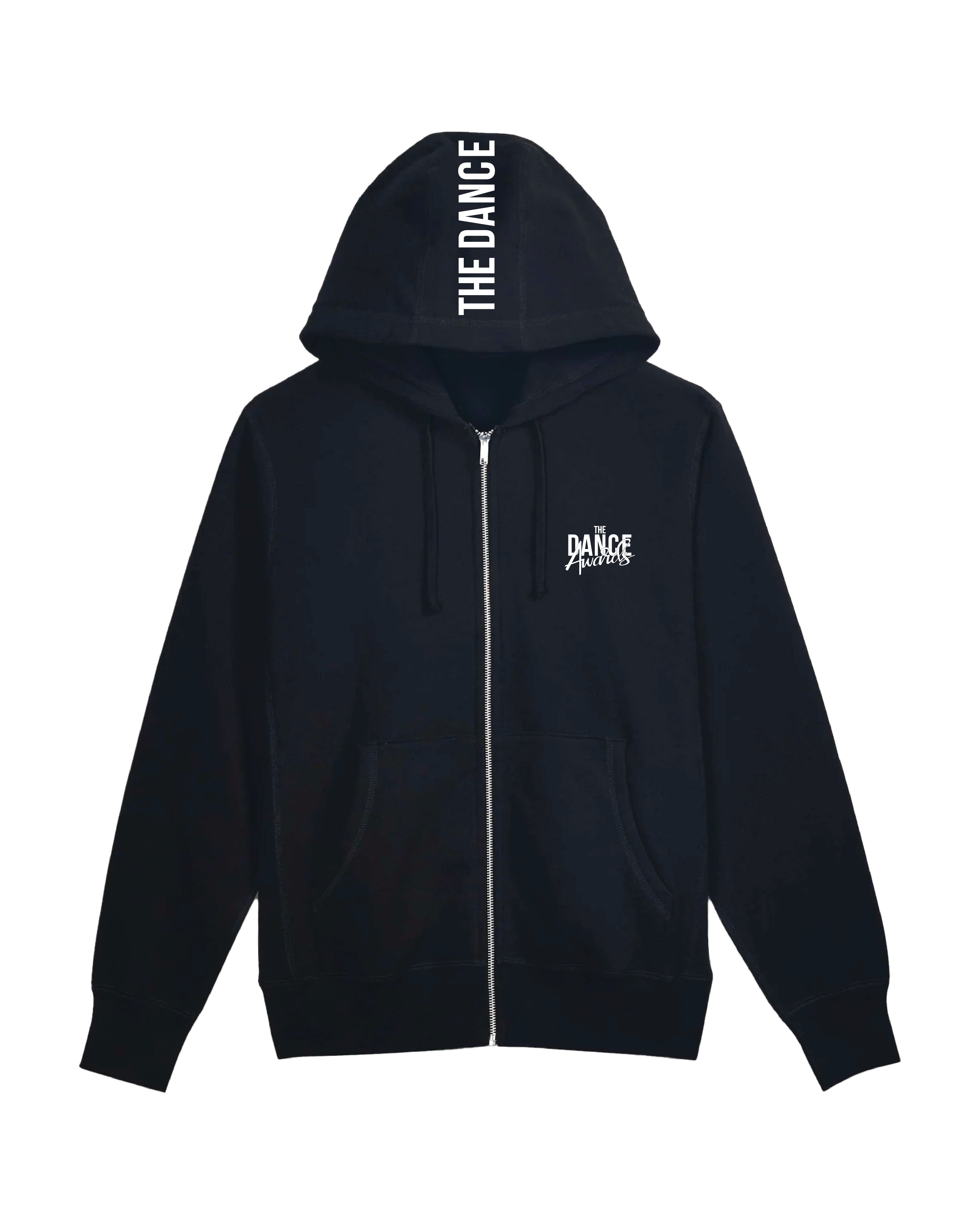 2026 Black Zip Up Hoodie